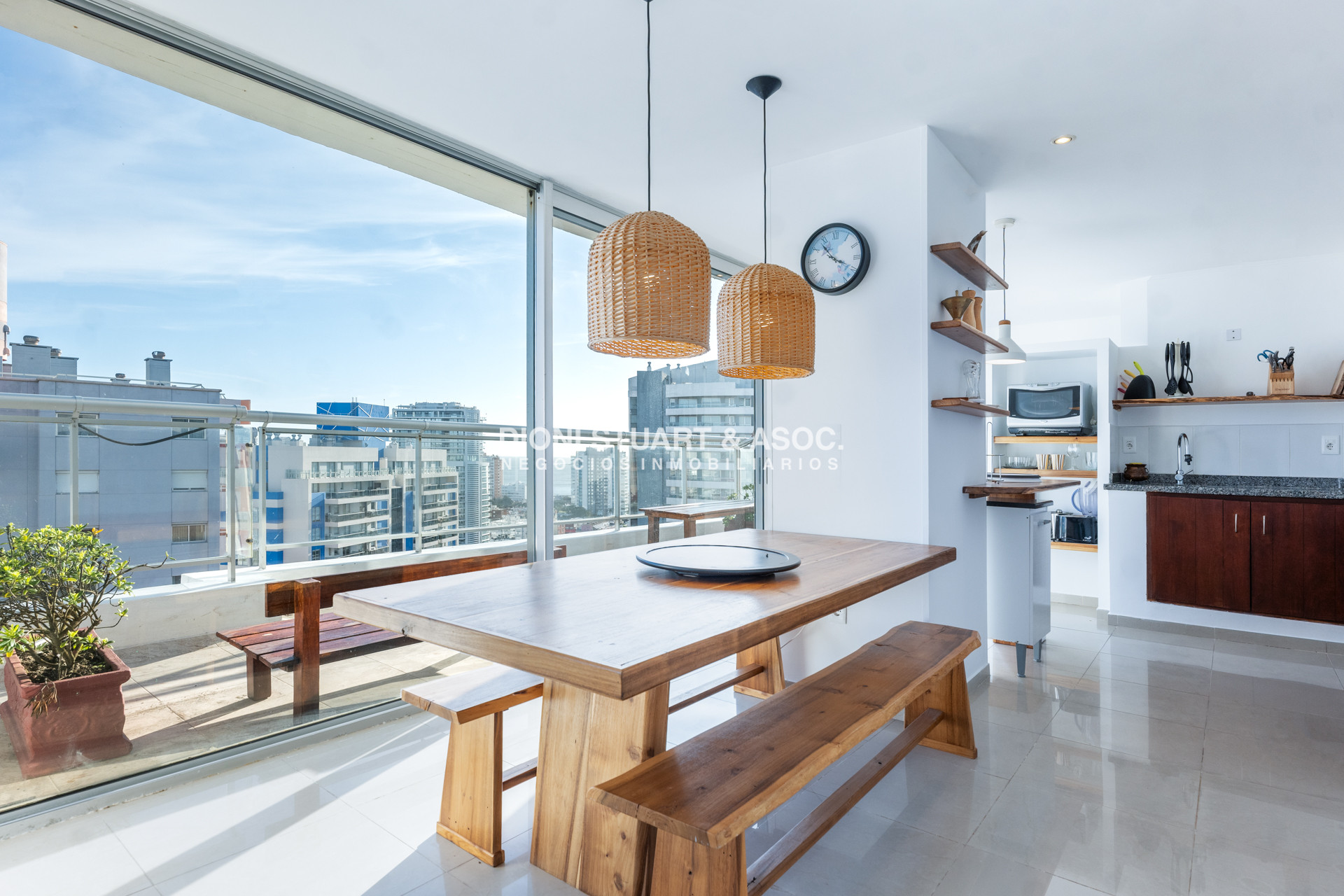 Apartamento ID.1108 - APARTAMENTO PENT HOUSE DUPLEX EN VENTA - 2 DORMITORIOS - SOUTH BEACH - PLAYA BRAVA