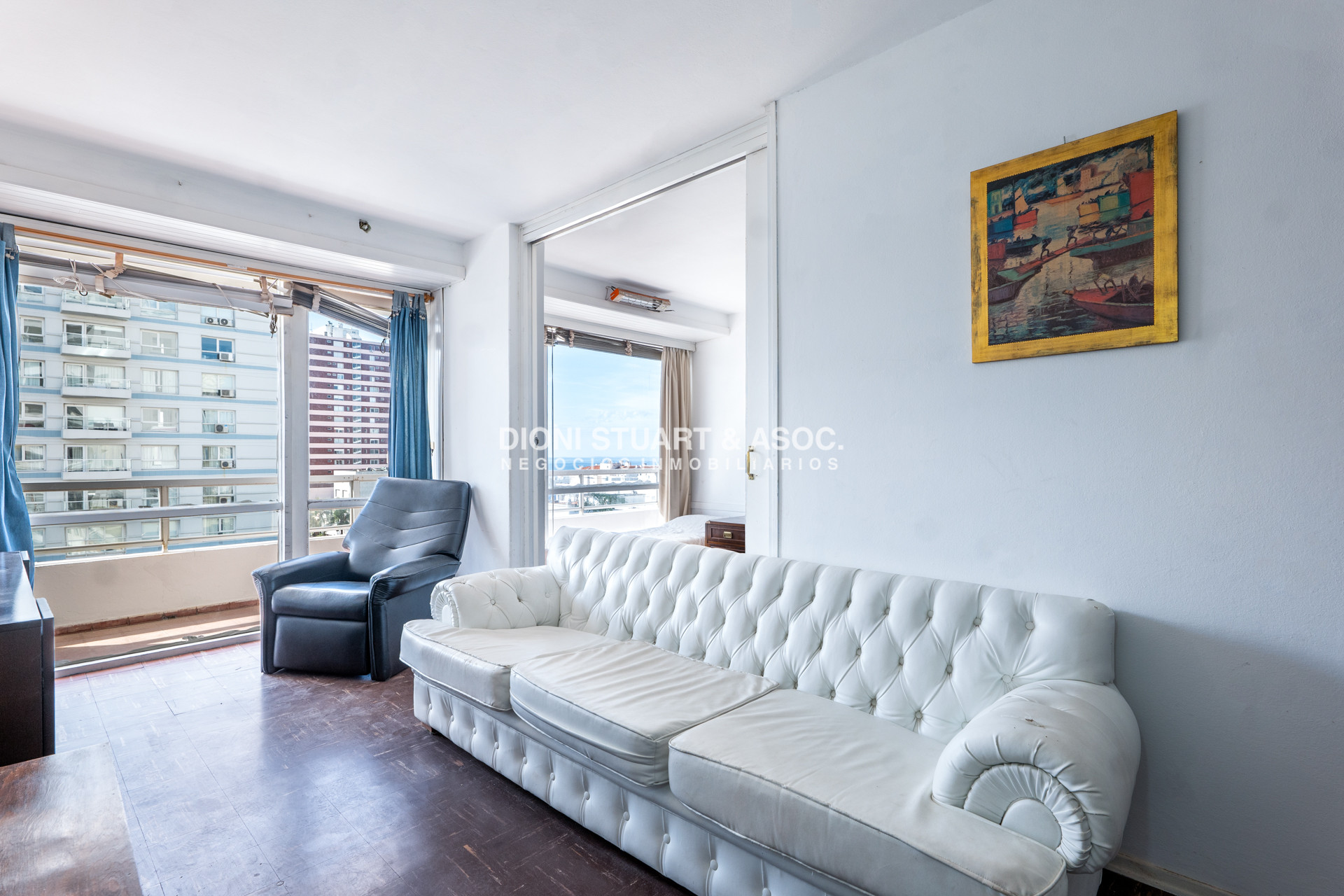 Apartamento ID.961 - APARTAMENTO EN VENTA DE 1 DORM Y MEDIO CON VISTA AL MAR EN LA PENÍNSULA PUNTA DEL ESTE