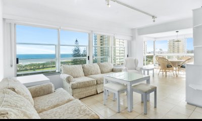 APARTAMENTO EN VENTA FRENTE AL MAR 3 DORMITORIOS + DEPENDENCIA COMPLEJO LINCOLN CENTER TORRE JEFFERSON PLAYA MANSA
