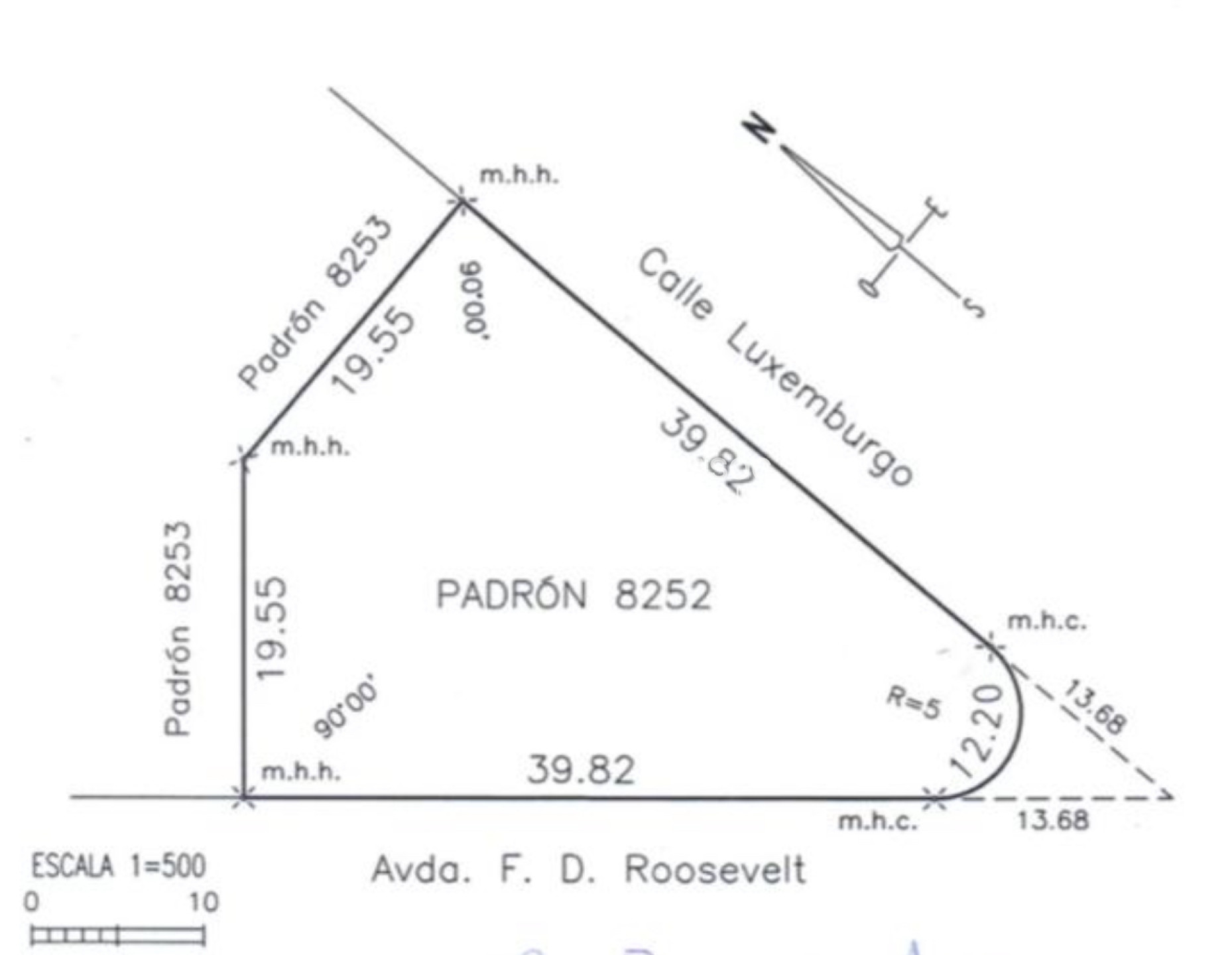 Terreno ID.788 - Terreno en Roosevelt - Apto para Edificio