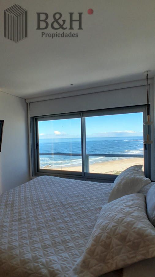 Apartamento ID.4019 - Amplio apartamento en Primera línea de playa brava. PUNTA del Este. Alquiler de verano 