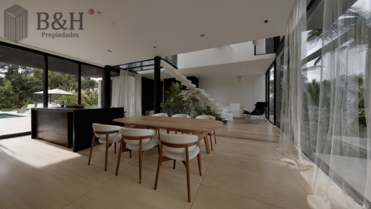 Casa ID.5960 - Casa en venta en Solanas Country, construcción de hormigón armado, con piscina. 