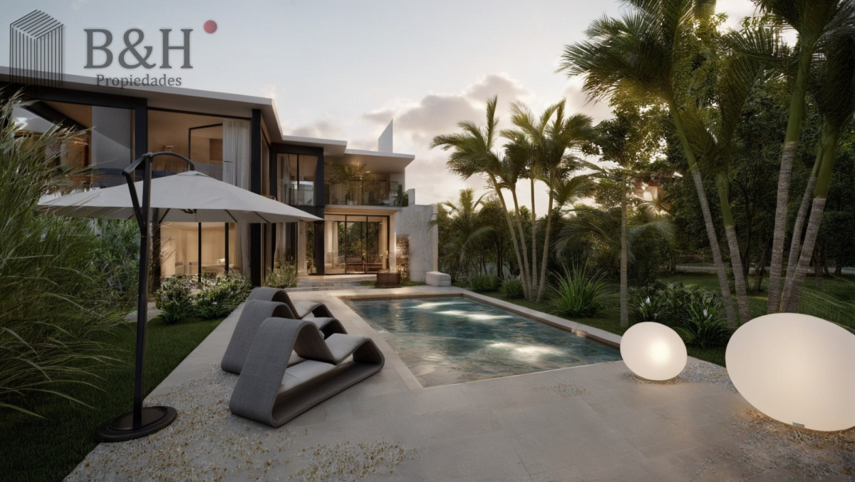 Casa ID.5960 - Casa en venta en Solanas Country, construcción de hormigón armado, con piscina. 