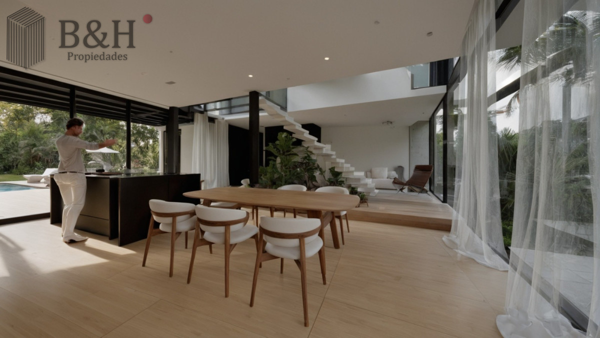 Casa ID.5960 - Casa en venta en Solanas Country, construcción de hormigón armado, con piscina. 
