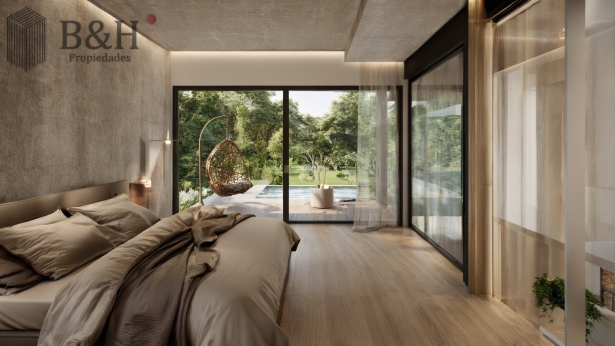 Casa ID.5960 - Casa en venta en Solanas Country, construcción de hormigón armado, con piscina. 