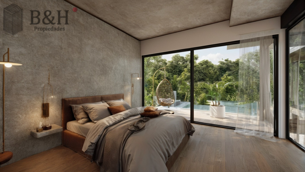 Casa ID.5960 - Casa en venta en Solanas Country, construcción de hormigón armado, con piscina. 