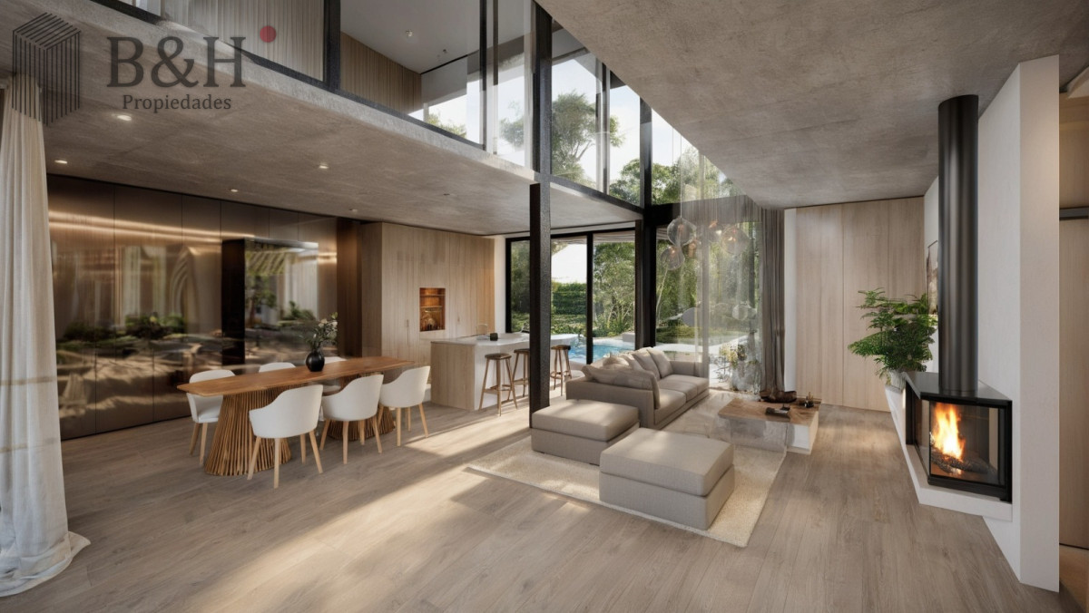 Casa ID.5960 - Casa en venta en Solanas Country, construcción de hormigón armado, con piscina. 