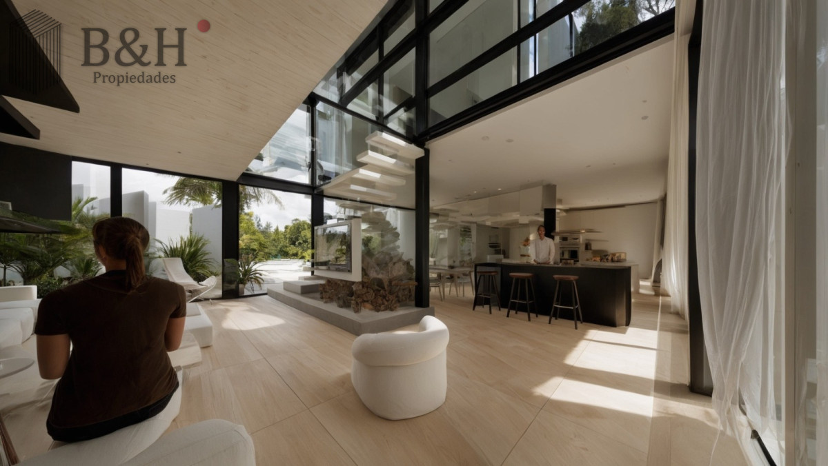 Casa ID.5960 - Casa en venta en Solanas Country, construcción de hormigón armado, con piscina. 