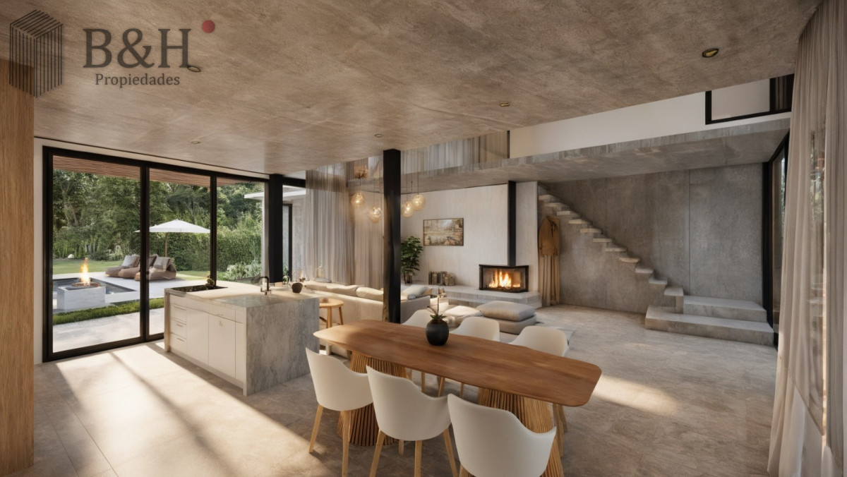 Casa ID.5960 - Casa en venta en Solanas Country, construcción de hormigón armado, con piscina. 