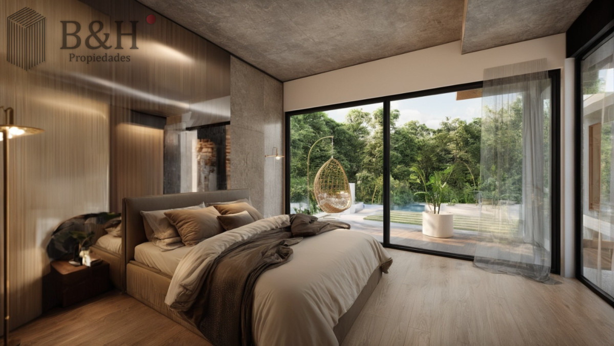 Casa ID.5960 - Casa en venta en Solanas Country, construcción de hormigón armado, con piscina. 