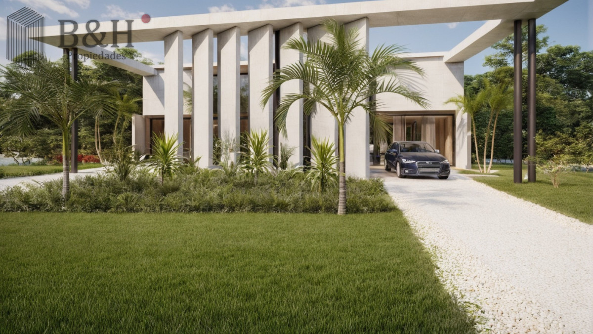 Casa ID.5960 - Casa en venta en Solanas Country, construcción de hormigón armado, con piscina. 