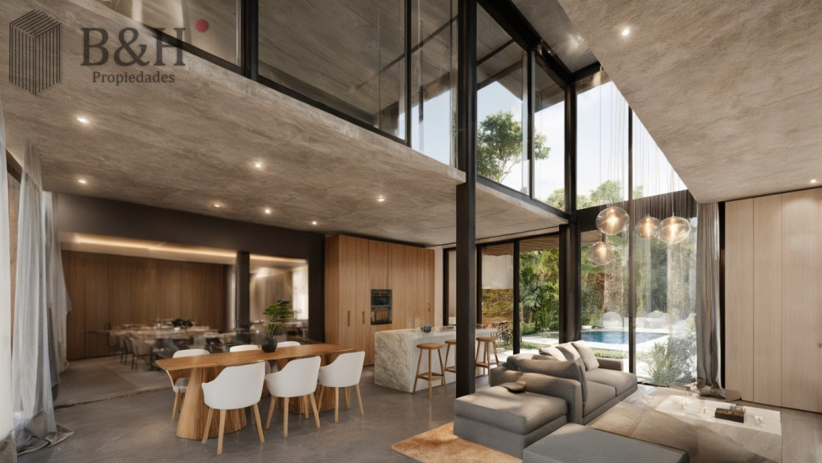 Casa ID.5960 - Casa en venta en Solanas Country, construcción de hormigón armado, con piscina. 