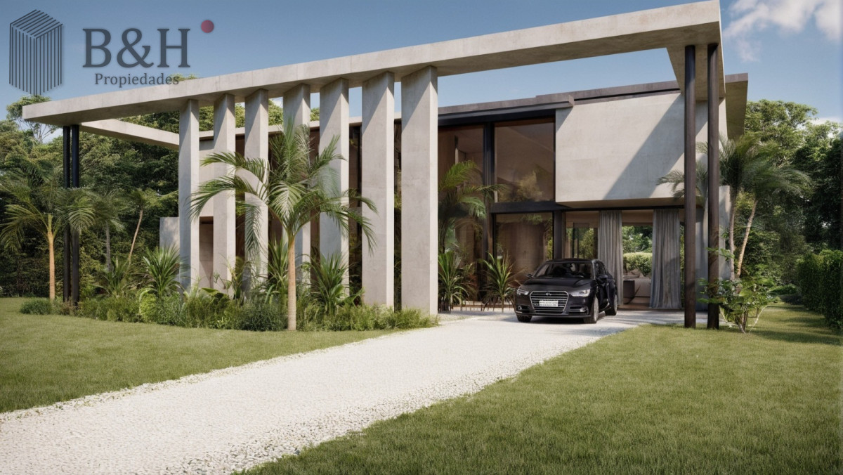 Casa ID.5960 - Casa en venta en Solanas Country, construcción de hormigón armado, con piscina. 