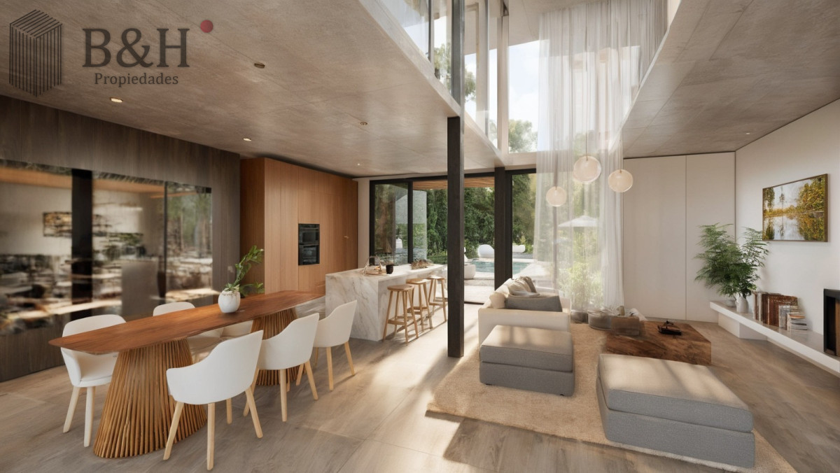 Casa ID.5960 - Casa en venta en Solanas Country, construcción de hormigón armado, con piscina. 