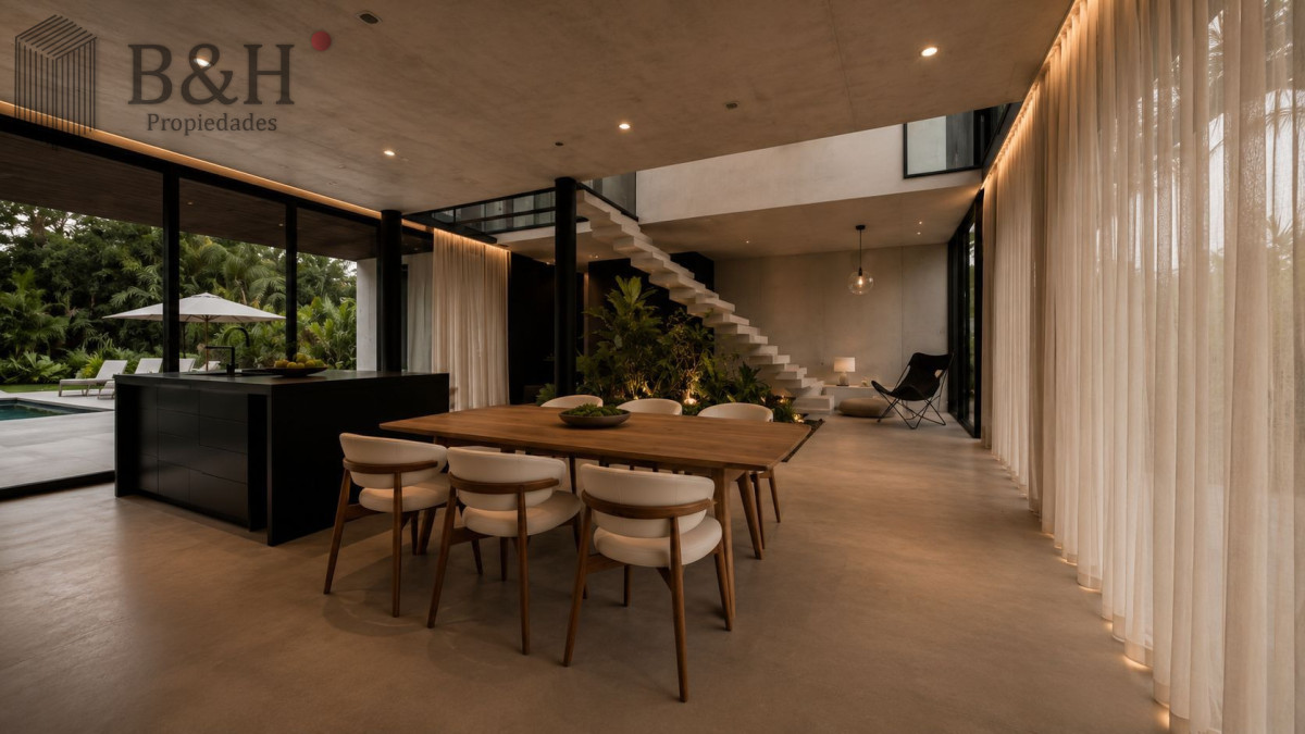Casa ID.5960 - Casa en venta en Solanas Country, construcción de hormigón armado, con piscina. 