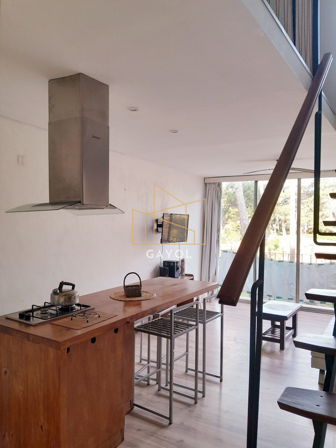 Apartamento ID.1233 - Apartamento en venta de 1 dormitorio y medio. Playa mansa. Punta del Este.