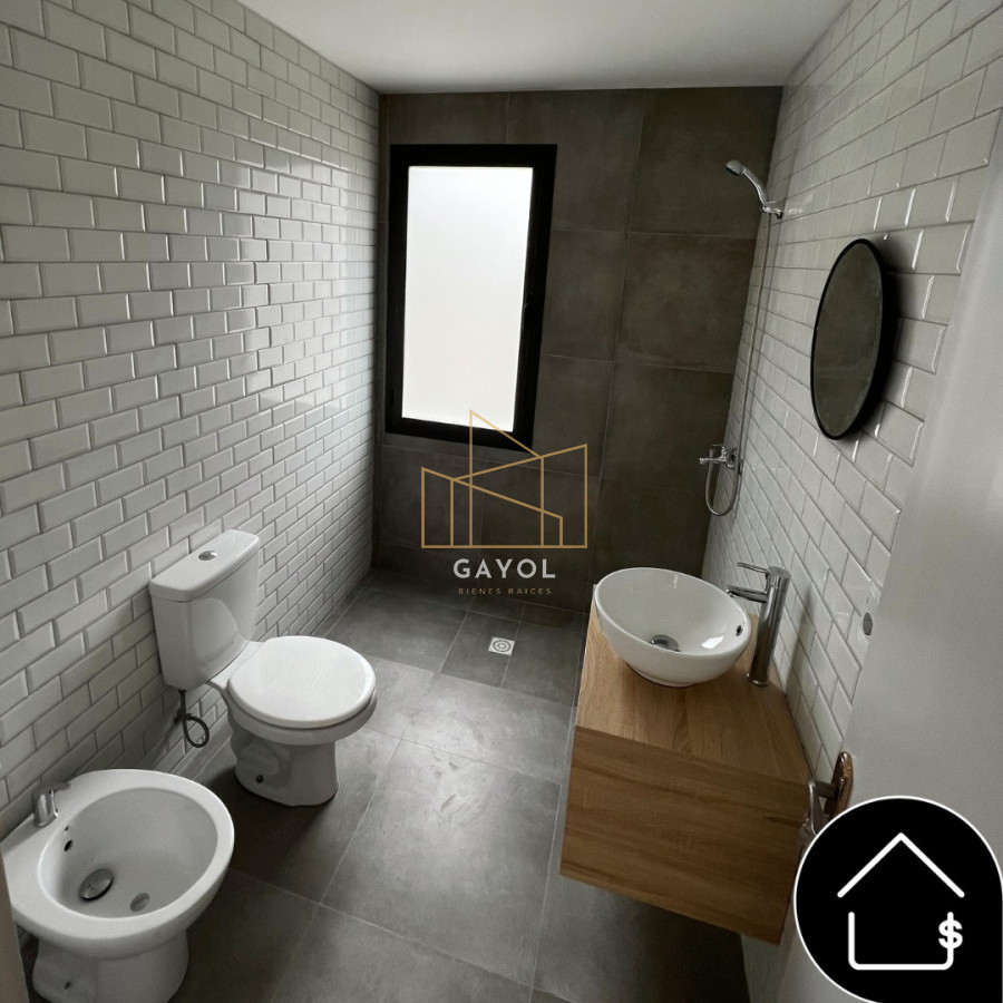 Casa ID.488 - Casa a estrenar de 2 dormitorios, patio con parrillero. Construcción tradicional.