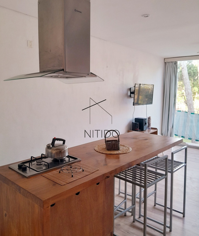 Apartamento ID.513 - Apartamento en venta de 1 dormitorio y medio. Playa mansa. Punta del Este.