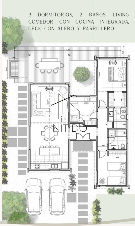 Casa ID.75 - Casa a estrenar, proyecto en obra, entrega en octubre 2025. La Barra. Maldonado