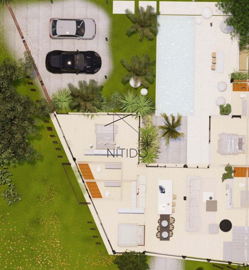 Casa ID.238 - Casa a estrenar en Solanas. Diseño contemporáneo. Construcción eficiente con materiales de calidad garantizada. 