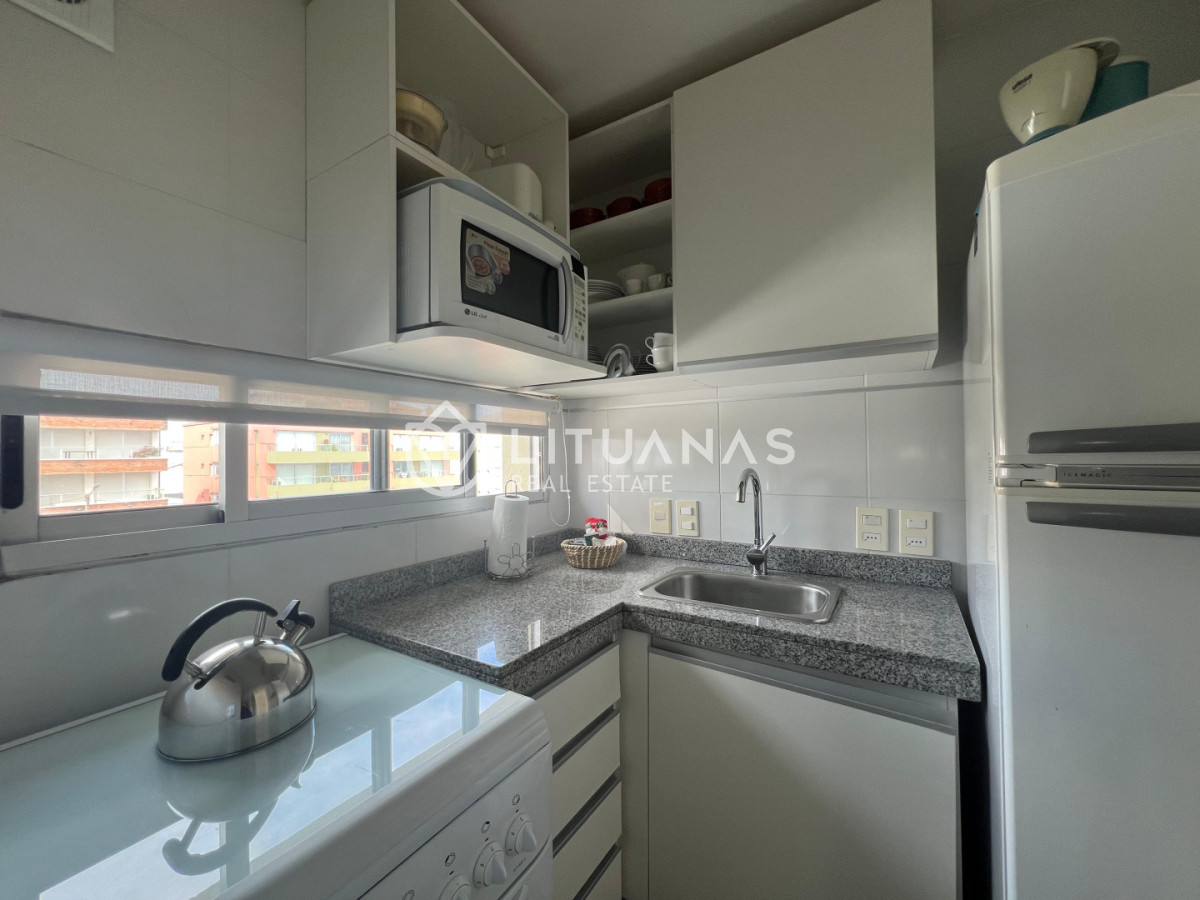 Apartamento ID.115 - Exclusivo apartamento de 2 dormitorios con parrillero propio. Punta del Este. 
