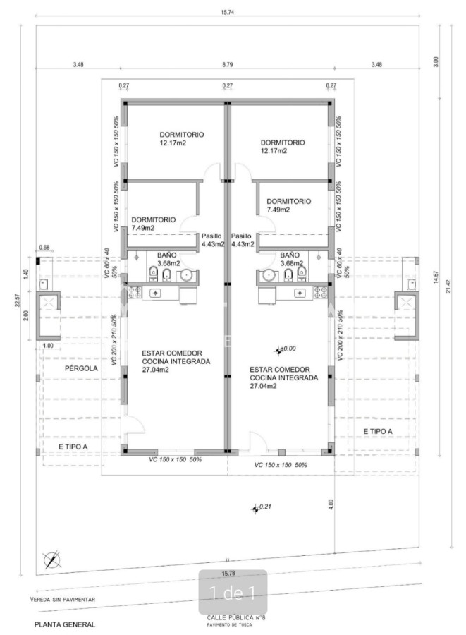 Casa ID.117 - Precio en pozo. Casa construcción tradicional en Maldonado.