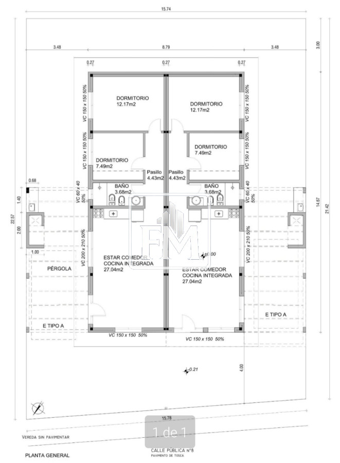 Casa ID.50 - Precio en pozo. Casa construcción tradicional en Maldonado.