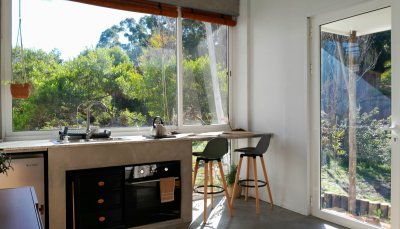 Mini loft con patio privado.