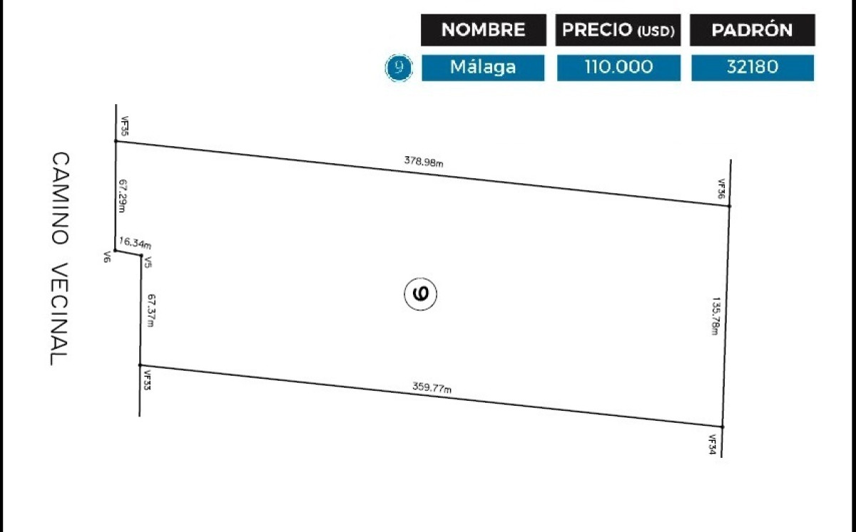 Chacra ID.524 - CHACRAS DEL PATIO ANDALUZ, CERROS AZULES, MALDONADO