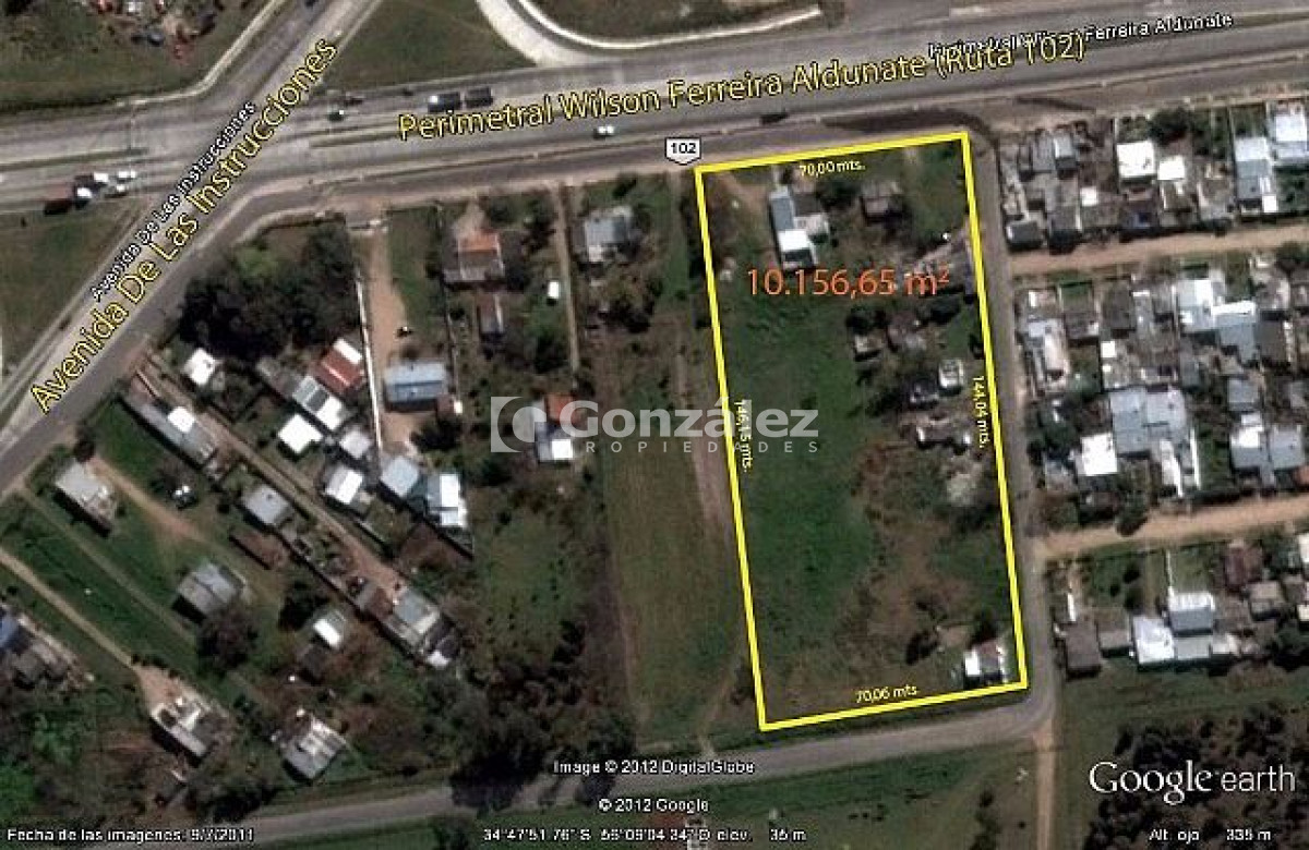 Terreno ID.404 - Perimetral W.Ferreira Aldunate y Camino Finix