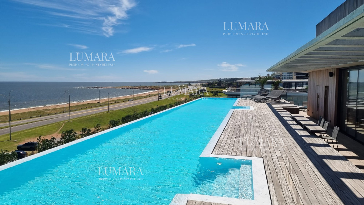 Apartamento ID.261 - Vendo Apartamento 104,  Dormitorios 2 ,Banos 2 Primera linea Playa Mansa, Punta del este
