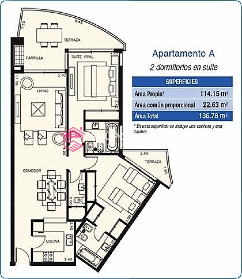 Apartamento ID.201 - VENTA APARTAMENTO PUNTA DEL ESTE