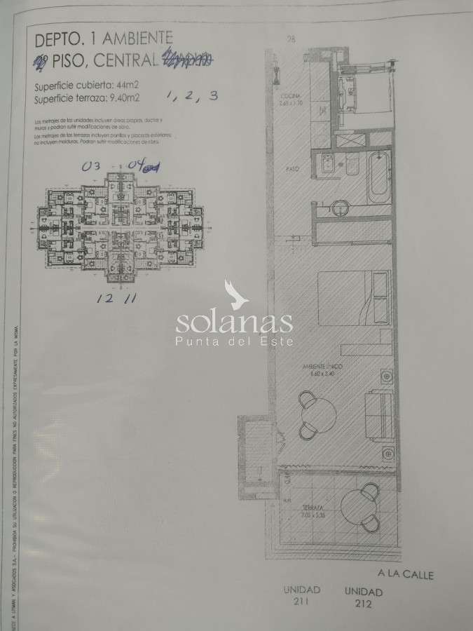 Apartamento ID.14 - Monoambiente Green Park!! 100% Financiado!!