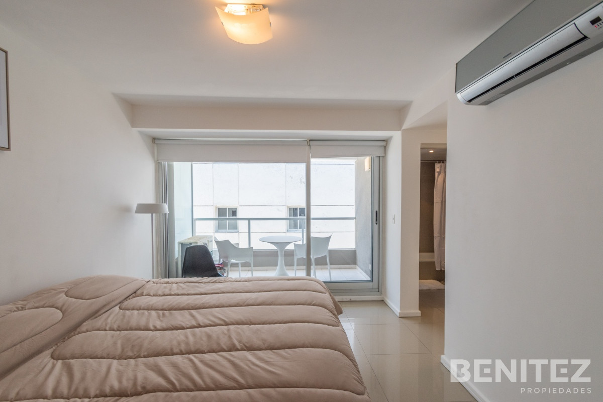 Apartamento ID.7814 - Gala Puerto equipado. Monoambiente + balcon. Zona Puerto