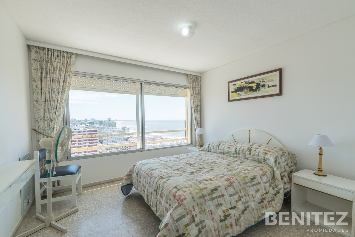 Apartamento ID.46 - Apartamento en alquiler de 1 dormitorio y 1/2 - Espectacular vista! Punta del Este