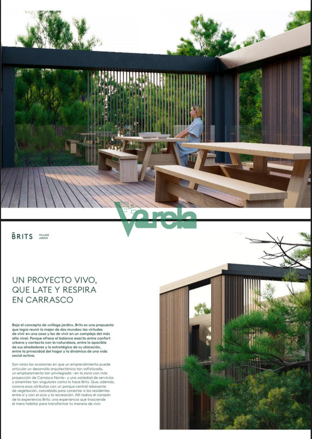 Apartamento ID.22709 - Venta apartamento, Carrasco Norte,3 dormitorios ,2baños,exclusivo complejo  con todos los amenities, grandes jardines