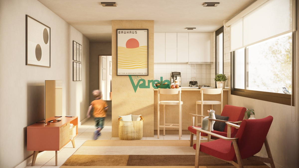Apartamento ID.22221 - VENTA APTO Cordon, Plaza Seregni, 1 dormitorio, estrena, terr.lav, !!!