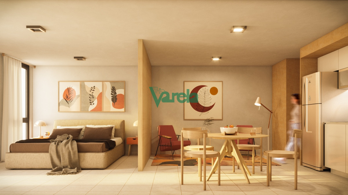 Apartamento ID.22221 - VENTA APTO Cordon, Plaza Seregni, 1 dormitorio, estrena, terr.lav, !!!