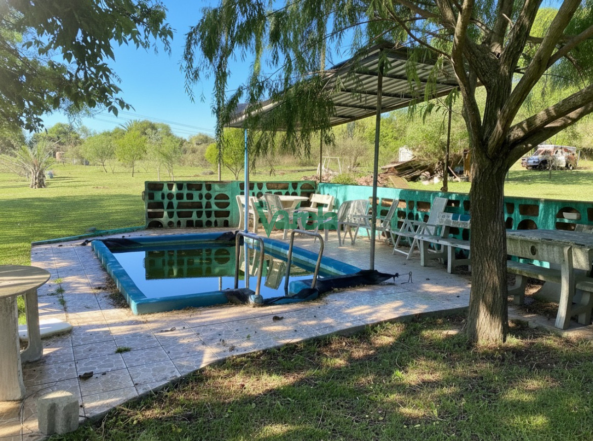 Chacra ID.23132 - Venta Casa 5 dor 2 baños barbacoa barros blancos gran terreno y 2 laguna