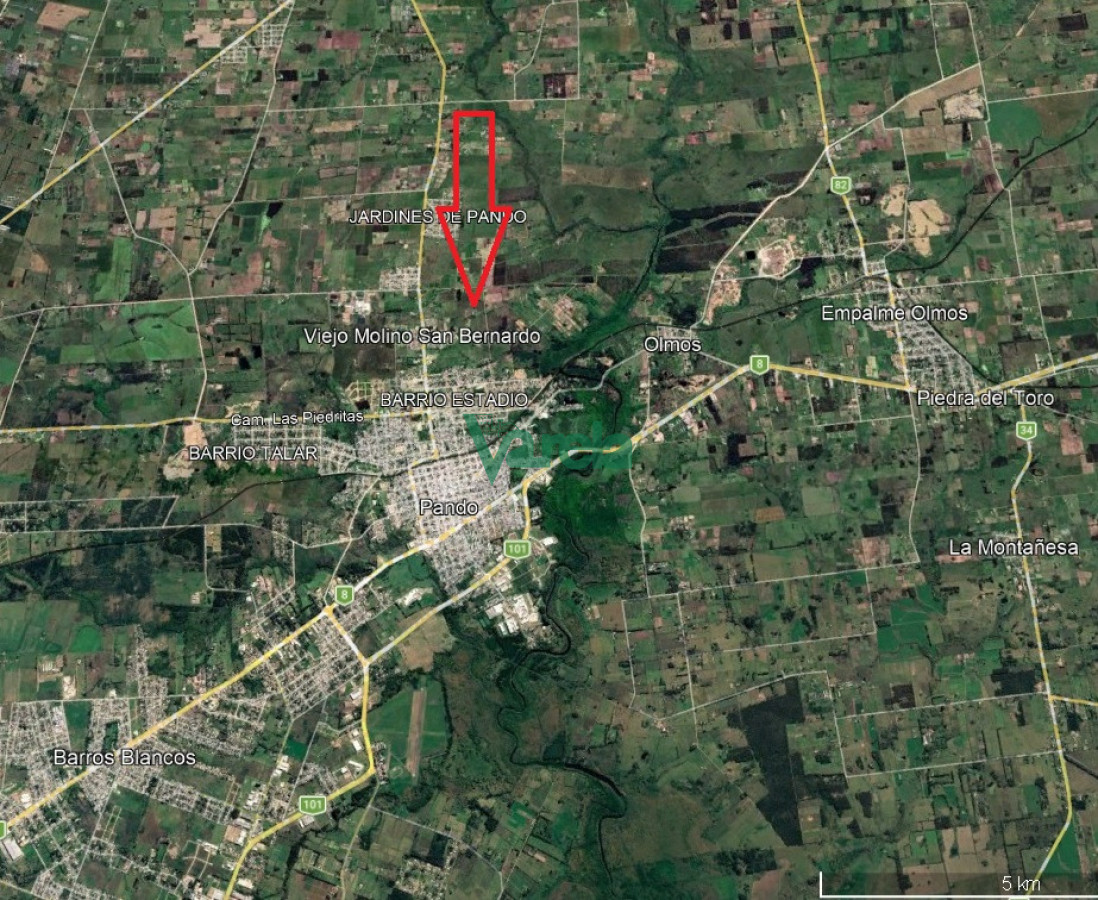 Campo Ref.23128 - Campo en venta en Pando 2ha 