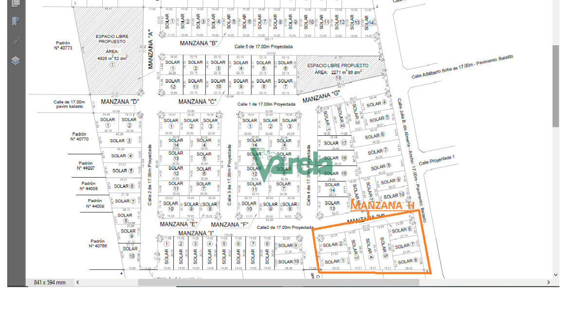Terreno ID.22323 - Venta terreno Lagomar, saneamiento. Ideal desarrollador.