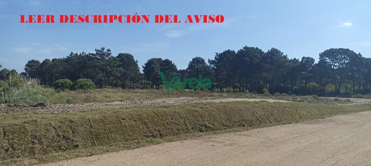 Terreno ID.21937 - Venta Terreno Solymarr, entrega $ 200.000 más comisión, más cuotas de 16 UR de 400 m2