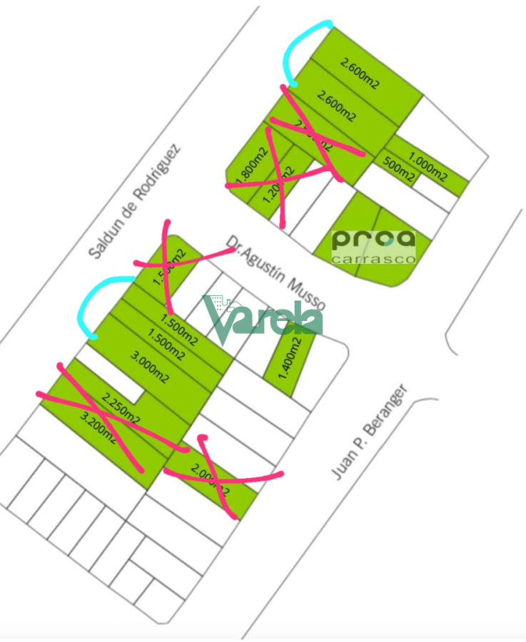 Terreno ID.22911 - Venta Terreno Carrasco norte, zona Portones Schopping, oportunidad unica