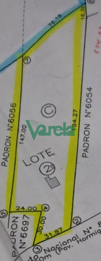 Terreno ID.22793 - Terreno y casa en venta por ruta 8