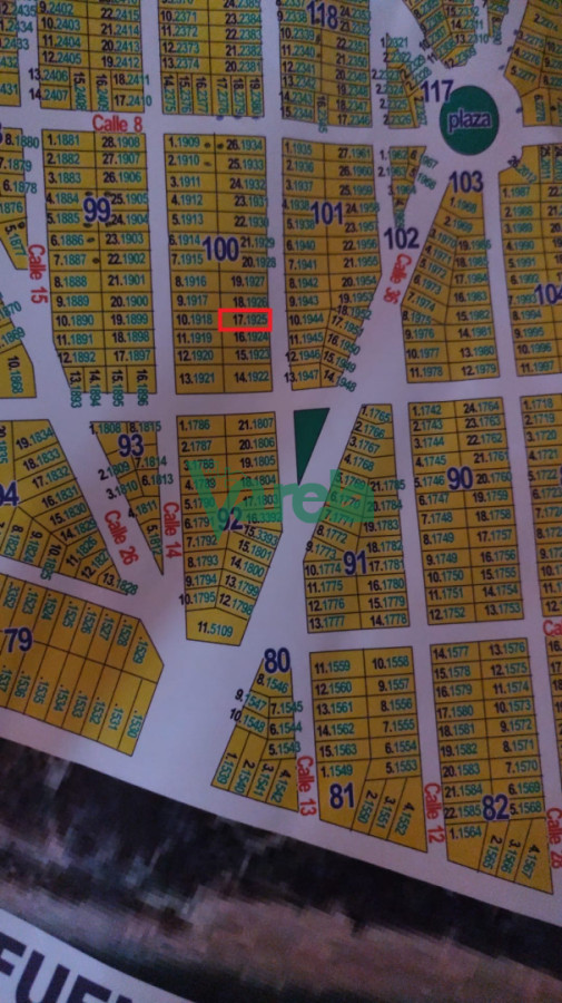 Terreno ID.23202 - Terreno en venta, 540 m2, a mts de la playa, Balneario Argentino