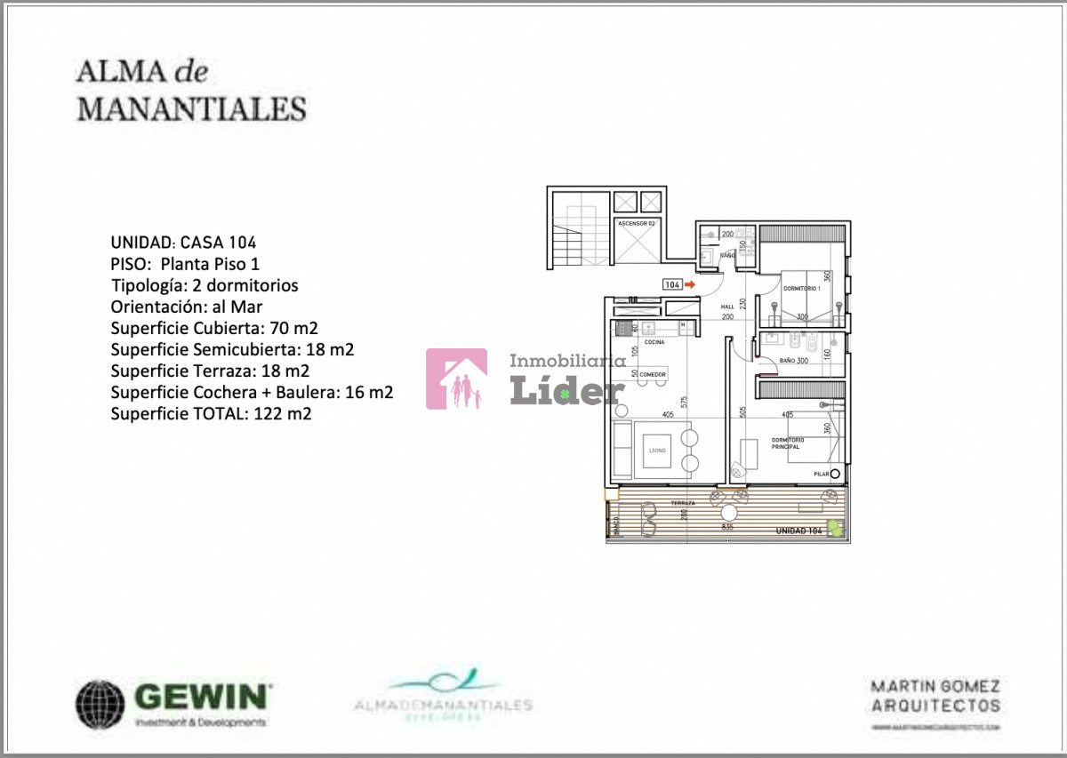 Apartamento ID.530 - Departamento 2 Dormitorios en Alma de Manantiales