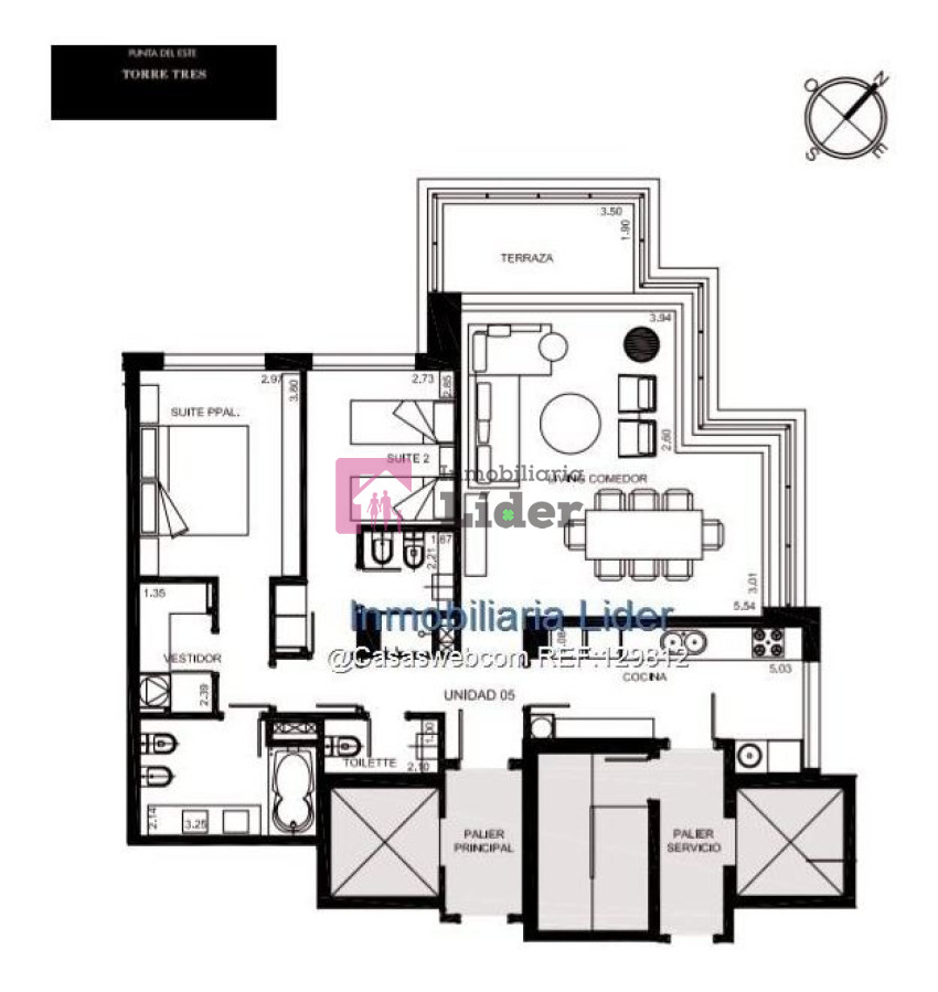 Apartamento ID.363 - Apartamento 2 Dormitorios En Punta Del Este