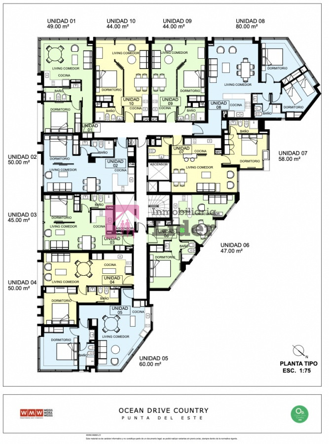 Apartamento ID.521 - Departamento en Ocean Drive Country 