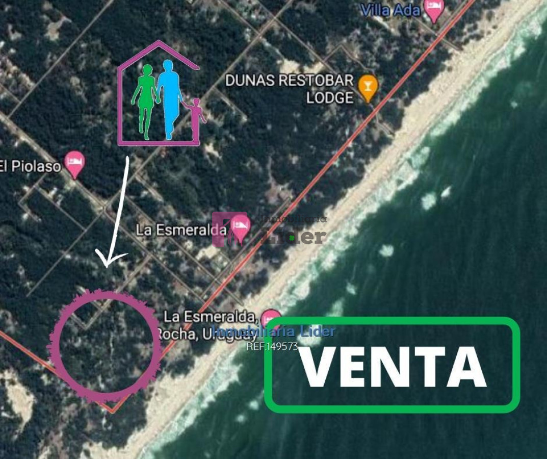 Terreno ID.218 - Terrenos En La Esmeralda Cercanos A Punta Del Diablo