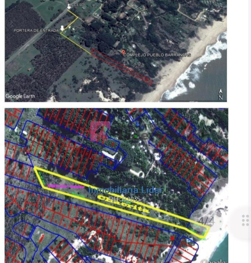 Terreno ID.54 - Terreno Sobre El Mar -diamante De La Pedrera